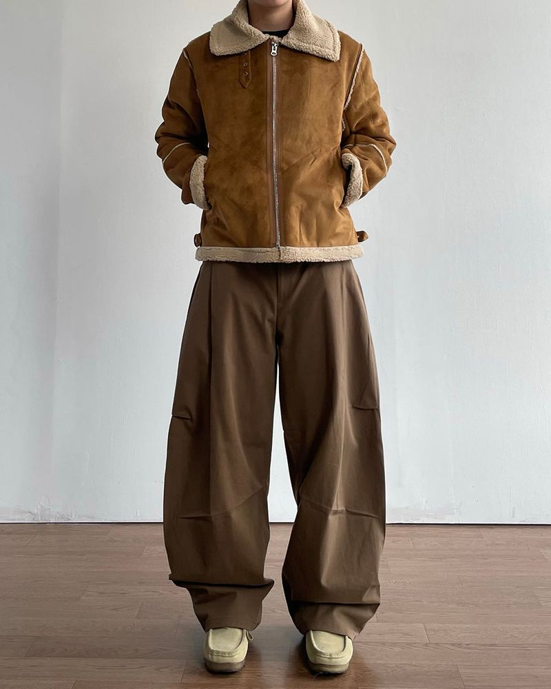 Tony Curved Cotton Pants
