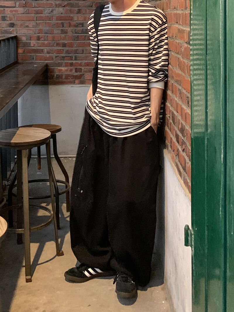 MR Morin Loose fit stripe MTM