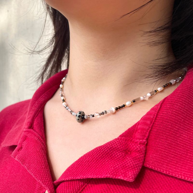Kichikichiyaya Mushroom Necklace