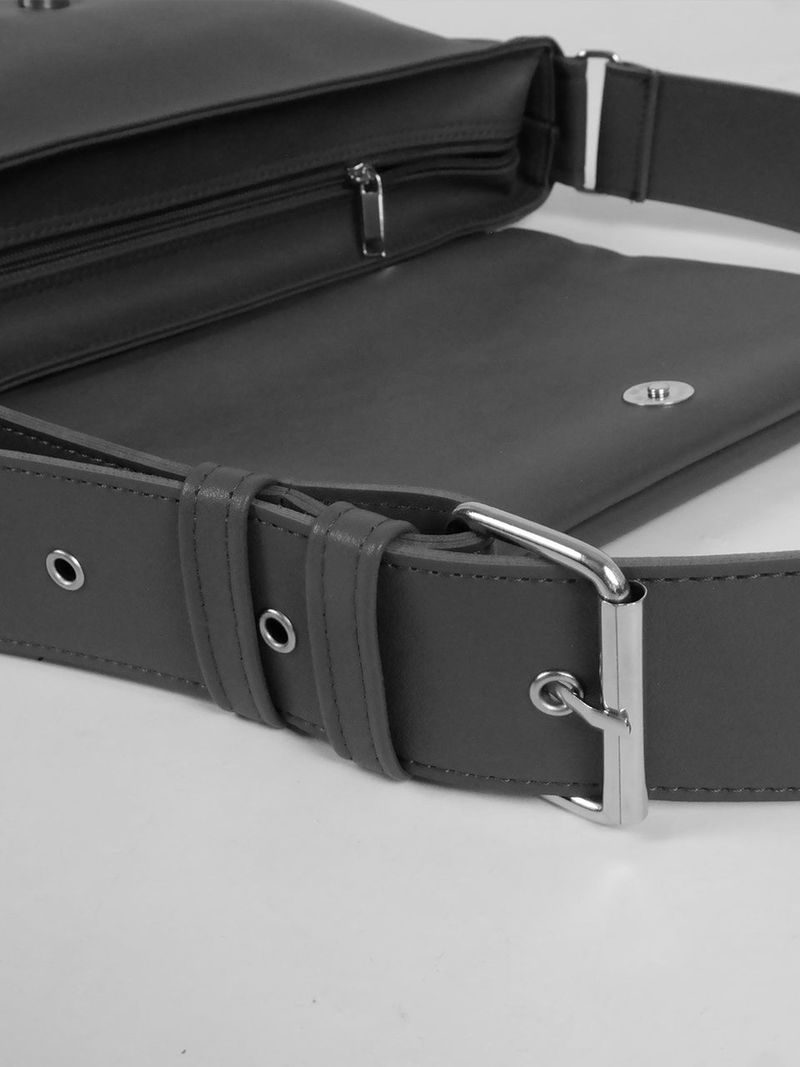 punch rectangle small gray