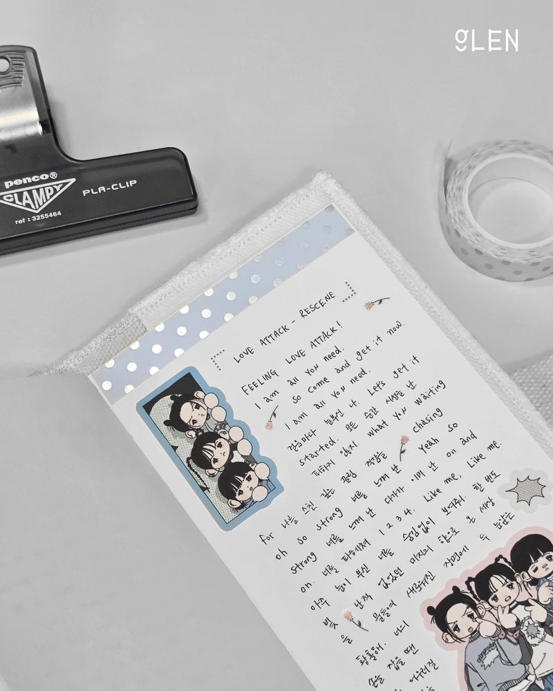 PET Corner Kiss Cut Tape