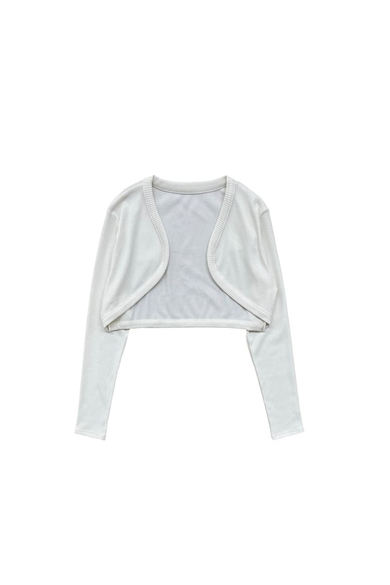 ARIOSO BOLERO SET / WHITE