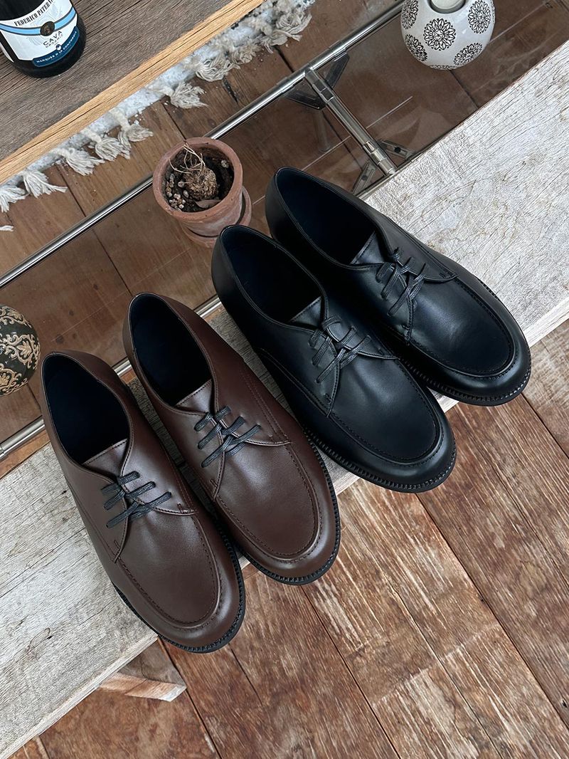 ASCLO（エジュクロ）の「ASCLO Young Daddy Derby Shoes (2color)（Shoes）」