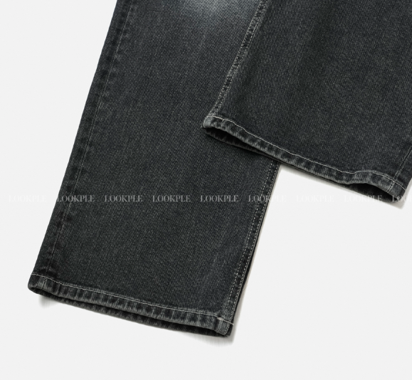 Eden 535 Retro Washed Long Wide Denim
