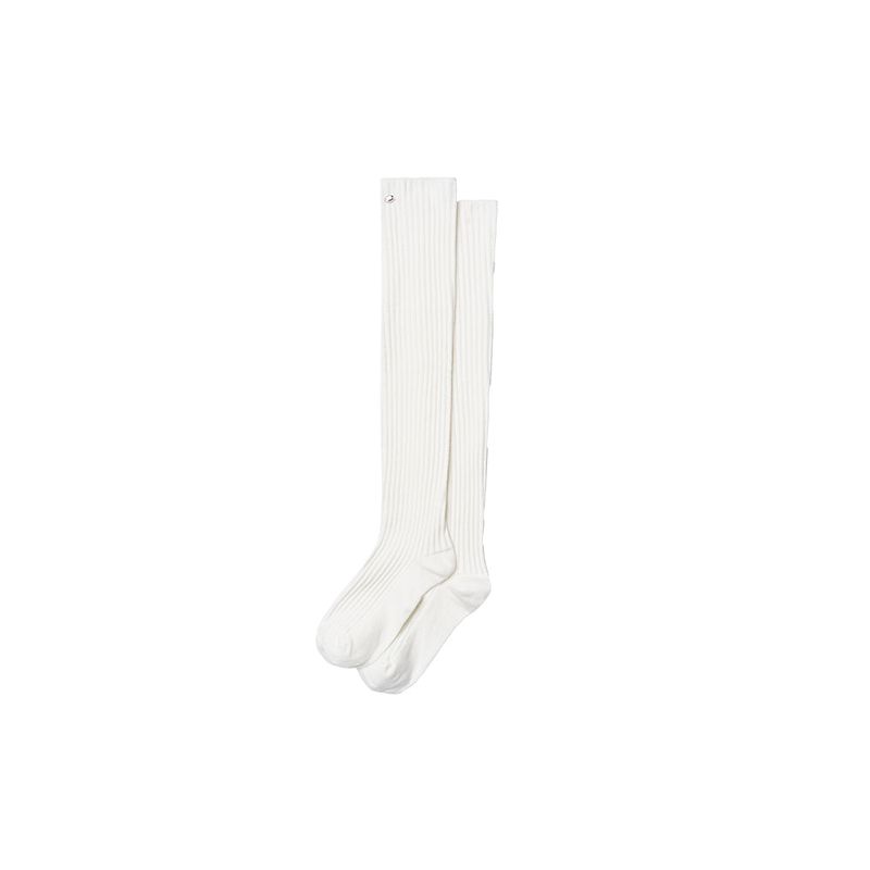 Ribbed High Knee Socks_4 color