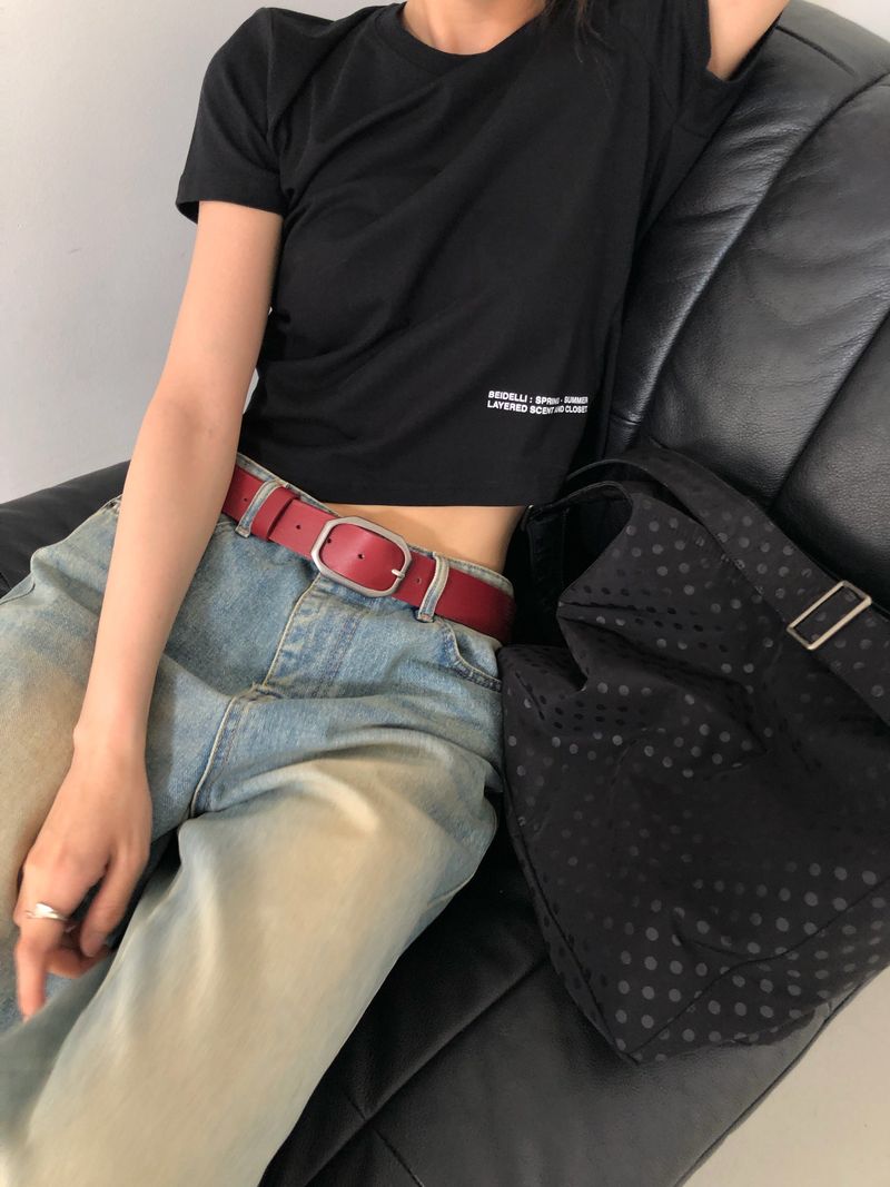 [ORIGINAL] Face Round Short-Sleeve T-Shirt