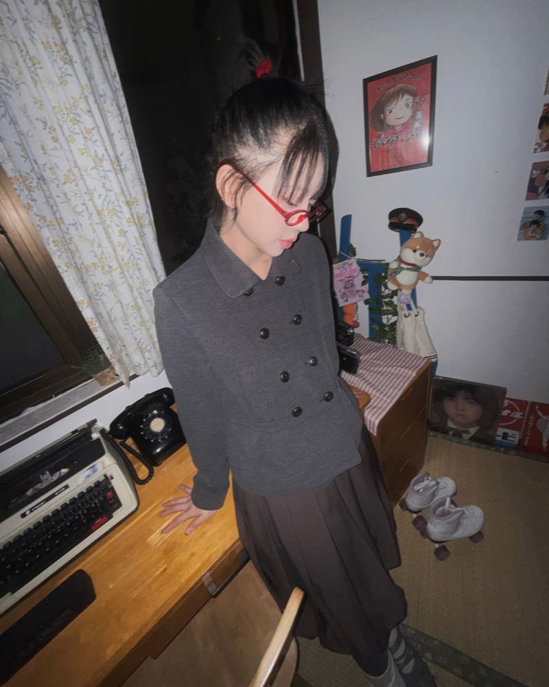 (2color) Classic Wool-Like Short Jacket