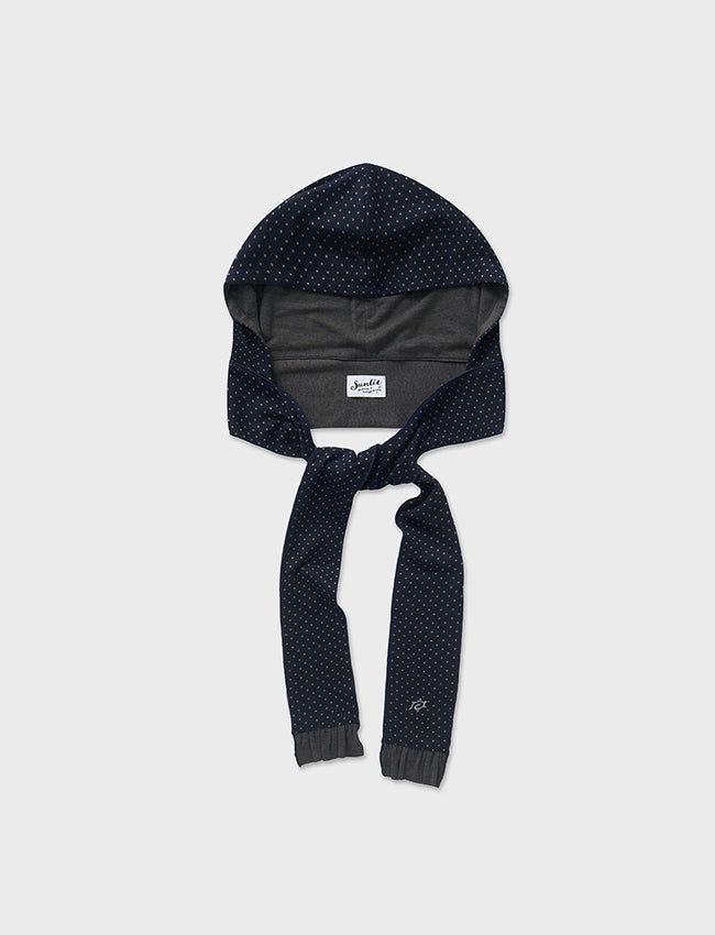REVERSIBLE FRILL MUFFLER (NAVY)