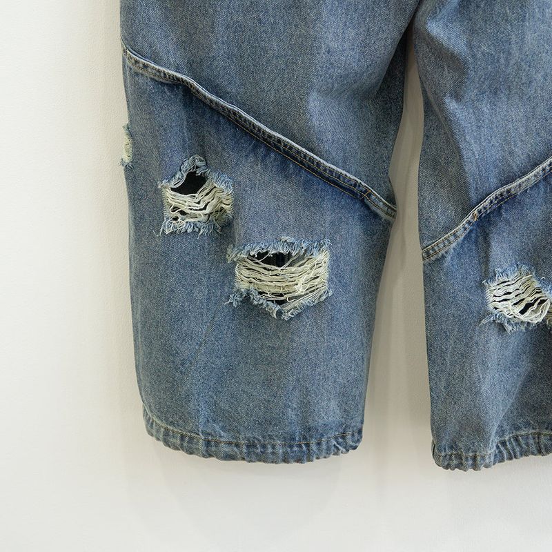 Frey Fold Denim Pants
