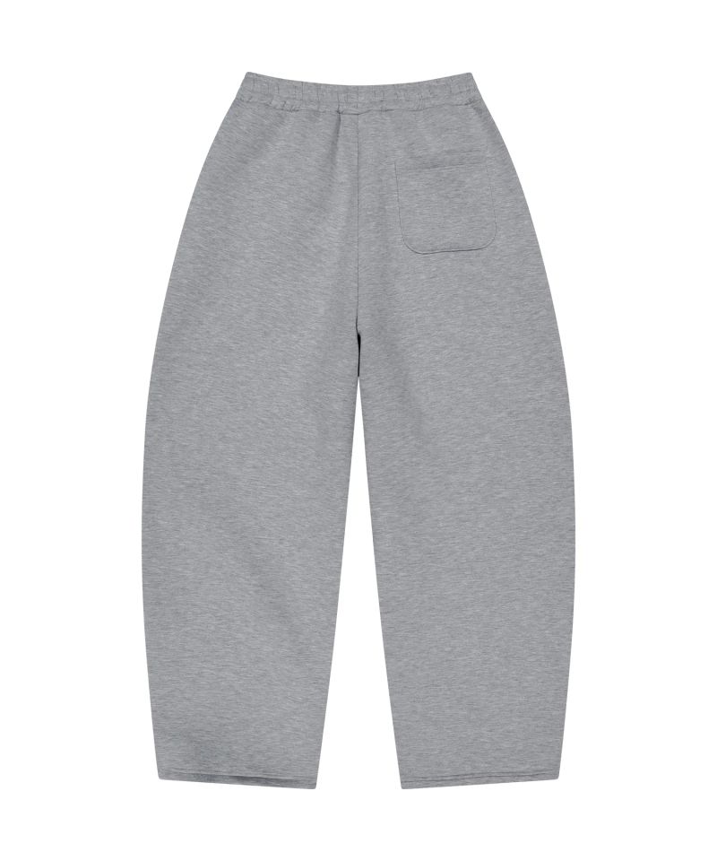 10TH SLASH BALLOON NEOPRENE PANTS_GREY