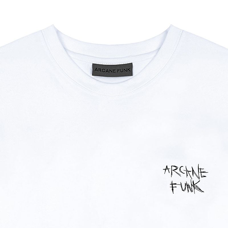 DRAWING FUNK TEE white