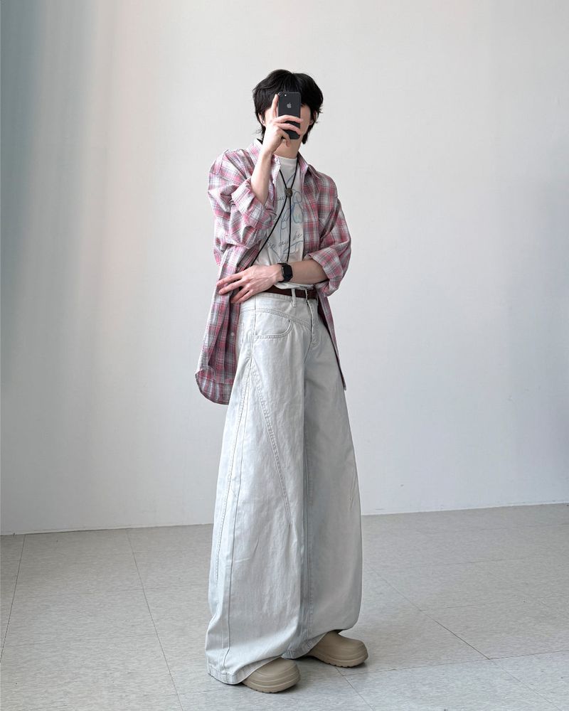 Labon Gray Balloon Pants