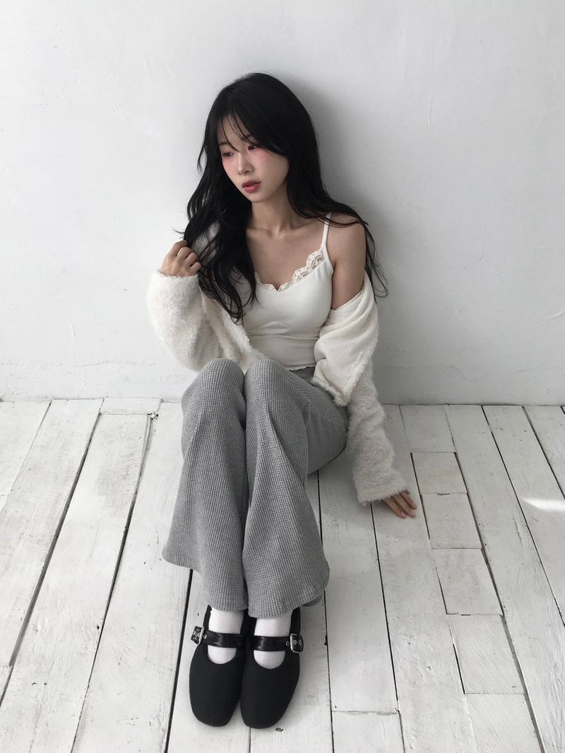 Bosong Fur Cardigan