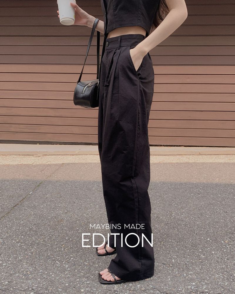 [MADE] Nez Linen wide pants