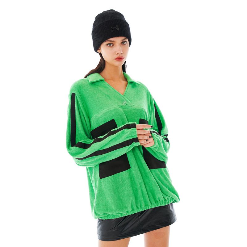 OTHER-worldly（アザーワールドリー）の「Terry Shirt [Green]（Tops）」