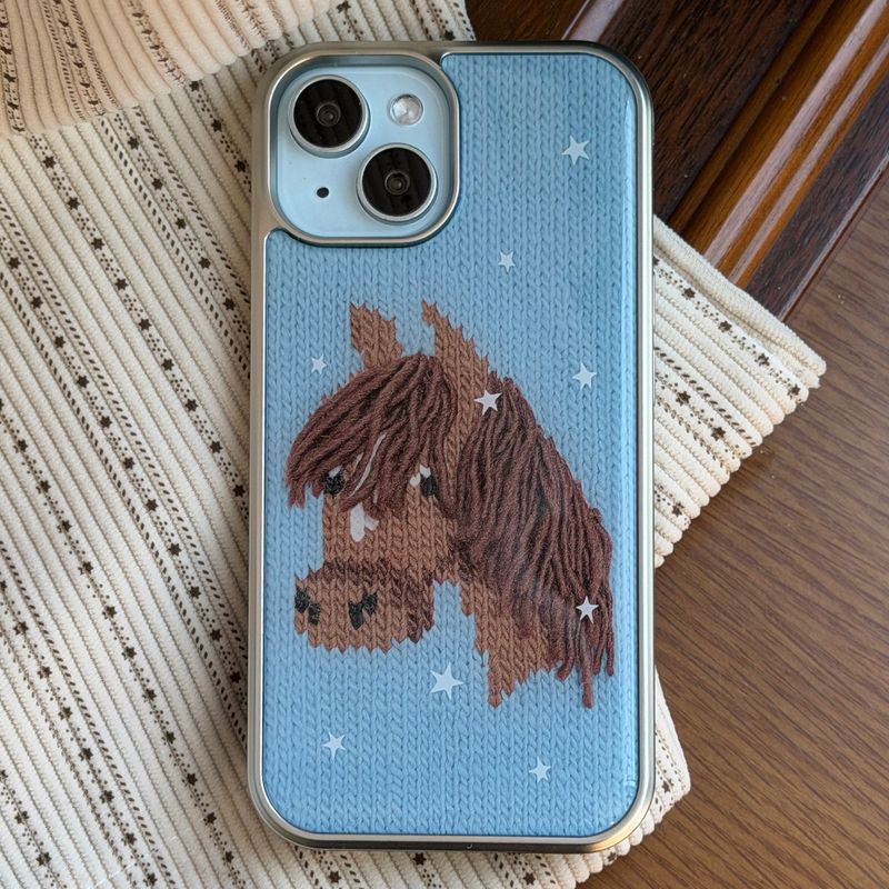 STAR HORSE EPOXY CASE_BLUE