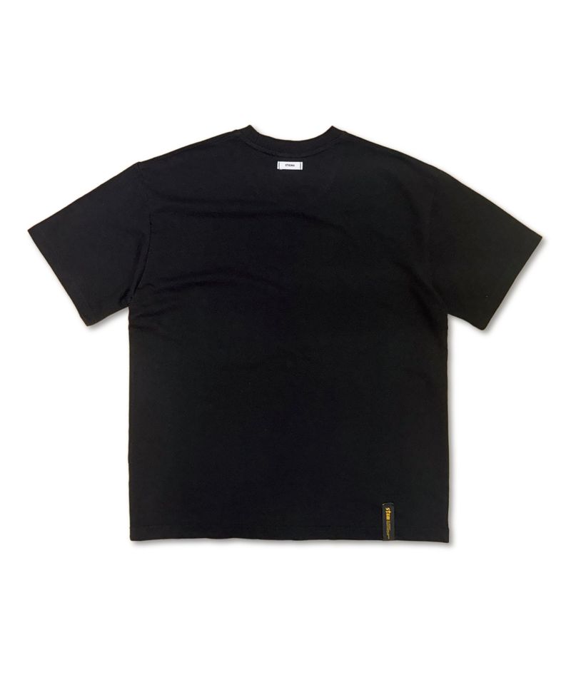 SCRT WASHED POCKET T-SHIRTS BLACK