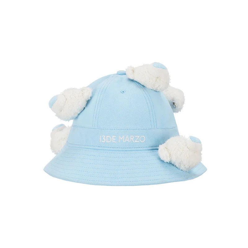 13DE MARZO Bear Arch Bucket Hat