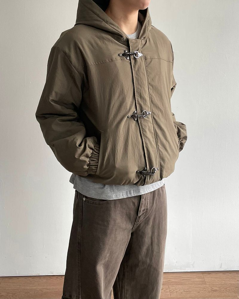 Fireman Buckle Hooded Jumper