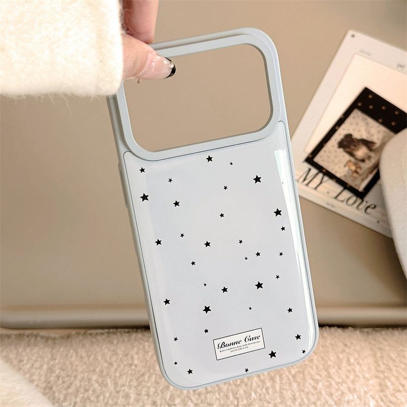 Summer Blue Star Drop Coating DIY Theme iPhone Case