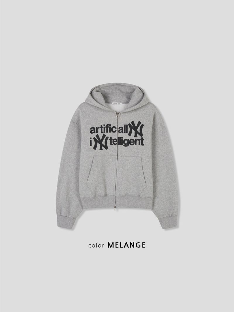 NY Crop Hood Zip-Up