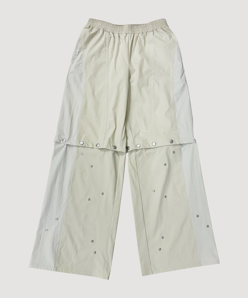 2WAY DEFORMED TRACK PANTS