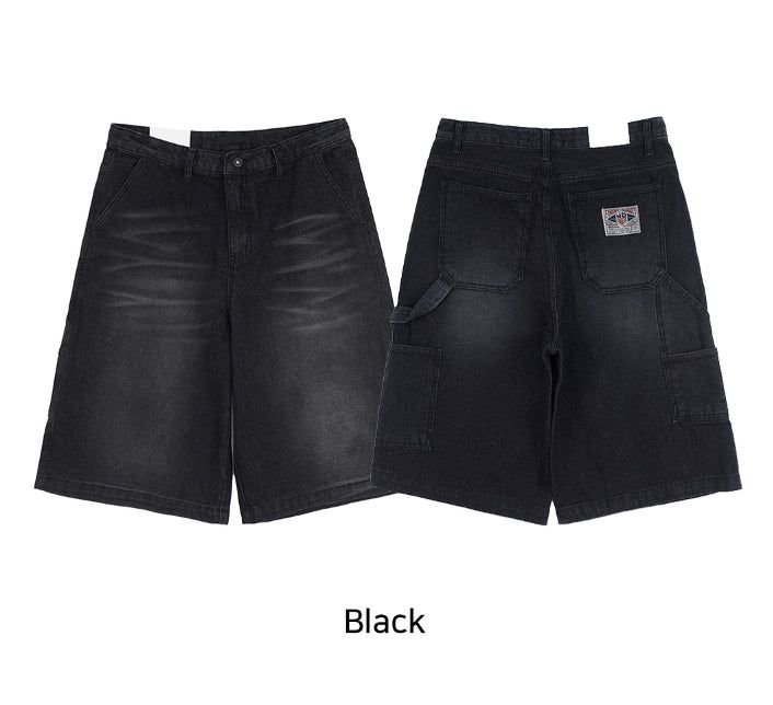 Elto Patch Carpenter Bermuda Pants