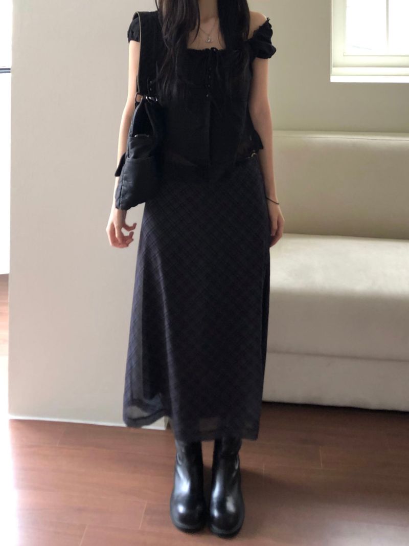 Hera frill blouse (2 colors)