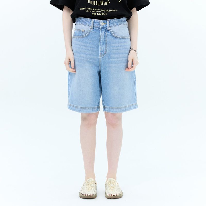 WaiKei(ワイケイ)の「Double pocket denim short pants(Pants)」