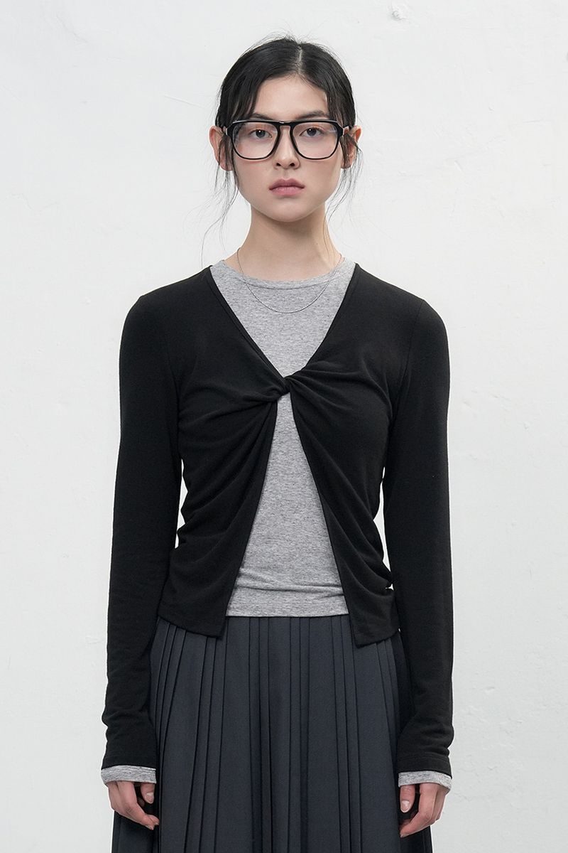 【即日発送】layered twist t-shirts