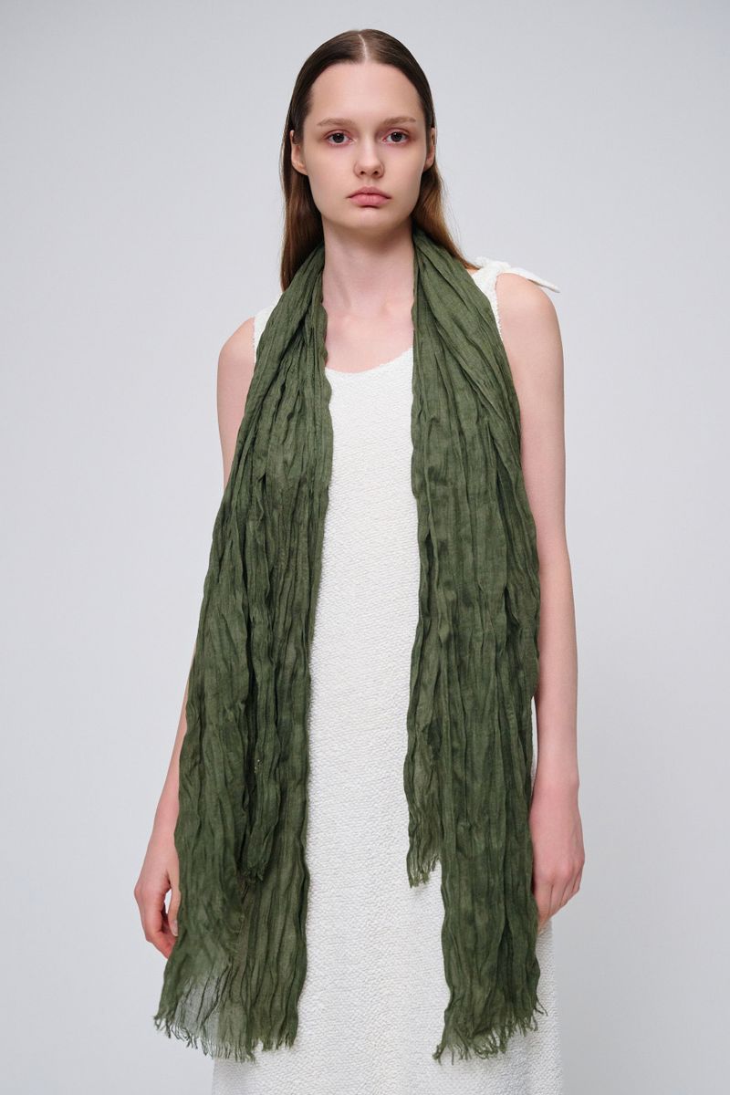 LIAN scarf_khaki