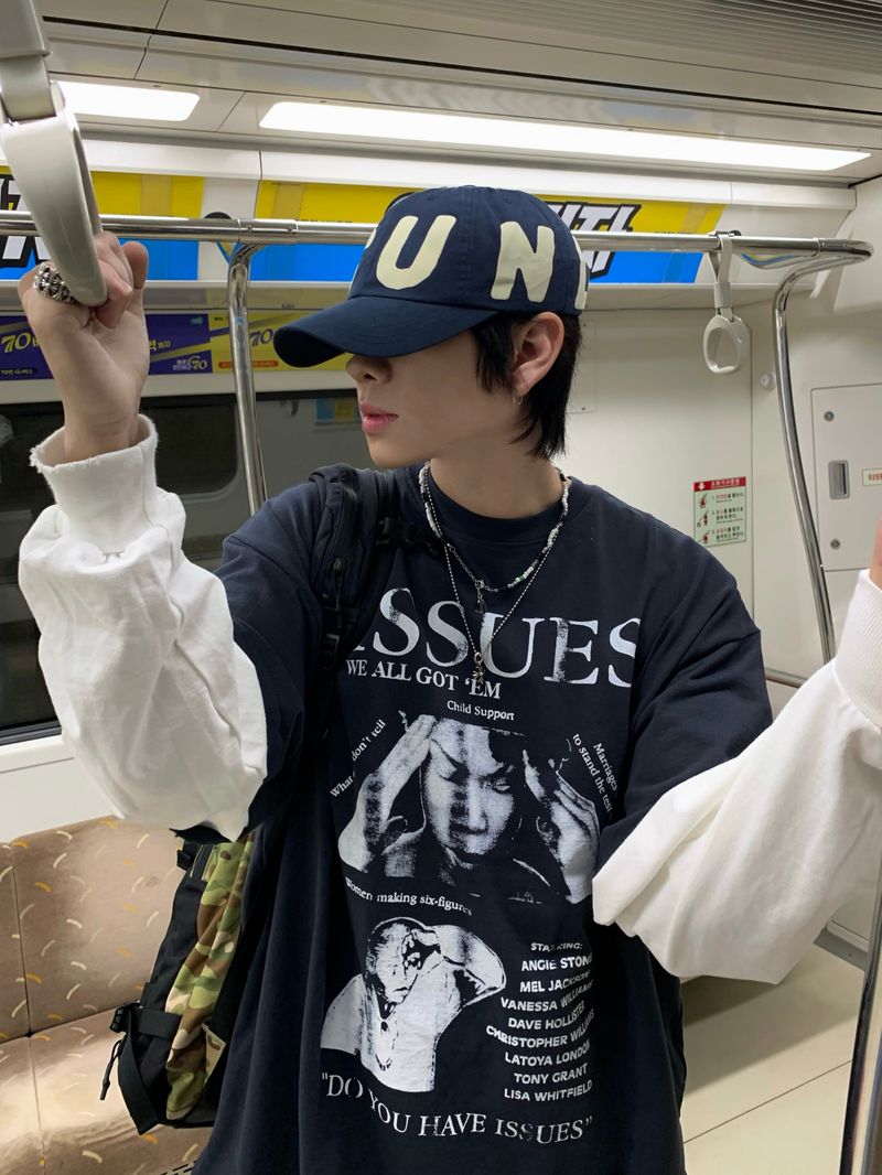 DISCERNMENT(ディサーンメント)の「ISSUES Layered Over Long Sleeve T-Shirt 3C(Tops)」