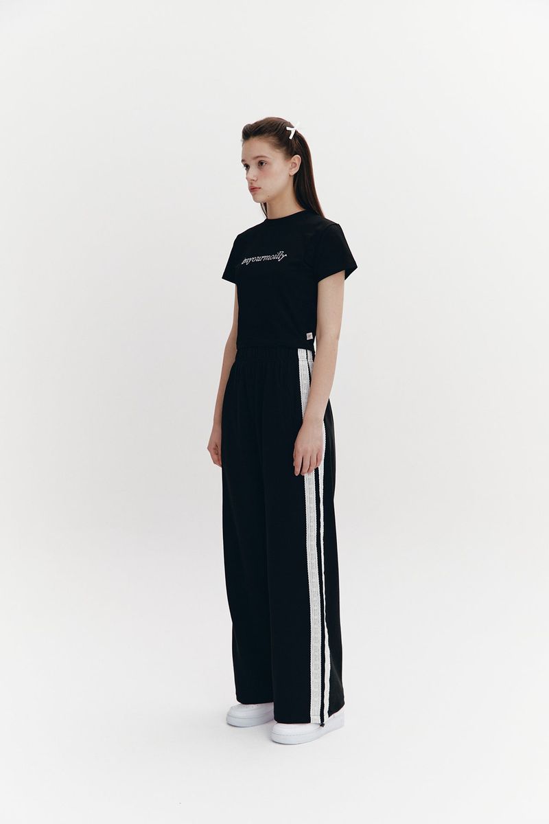 Crystal Hotfix T Black