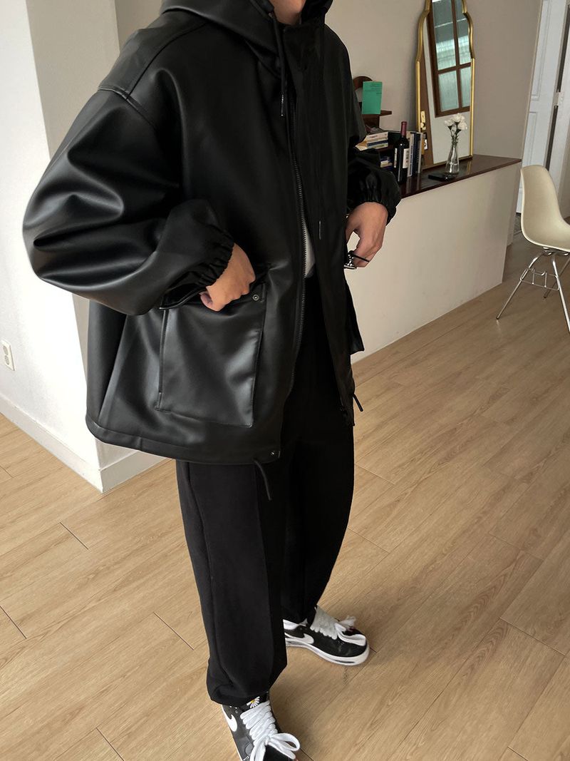 ASCLO Hood Leather Jumper