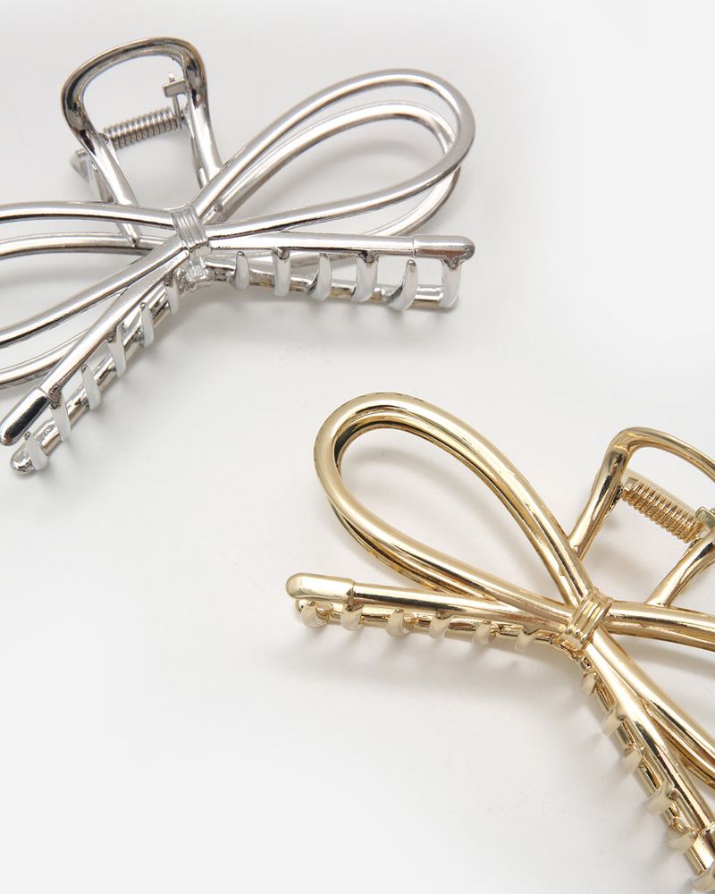 MAYBINS（メイビンス）の「Mesa ribbon tongs hairpin（Hair Accessories）」