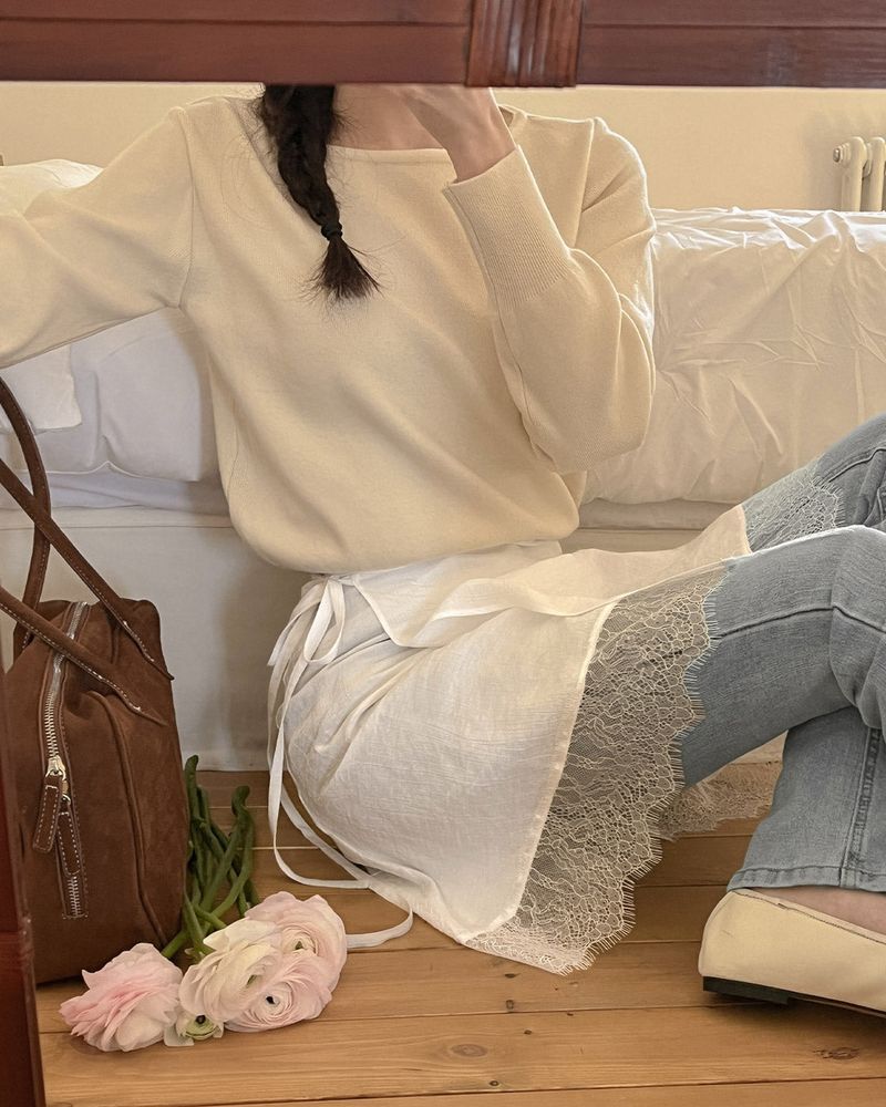 MAYBINS（メイビンス）の「Denmo Wrap Layered Skirt（Skirts）」