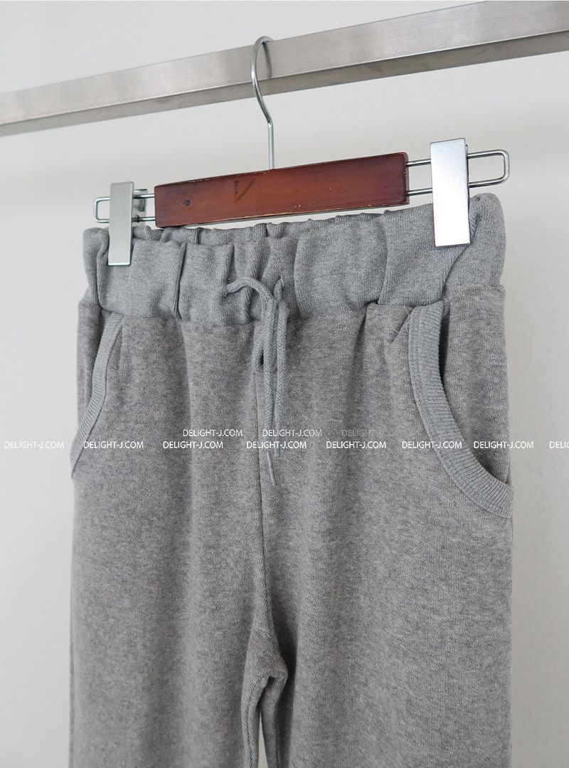 Angel Cubic Towel Terry Bootcut Long Pants