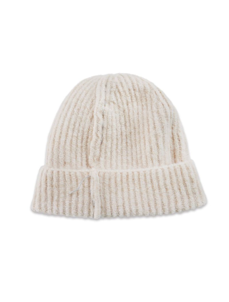 nought(ノウト)の「Seam Out Hand Stitch Beanie / Oatmeal(Hats)」