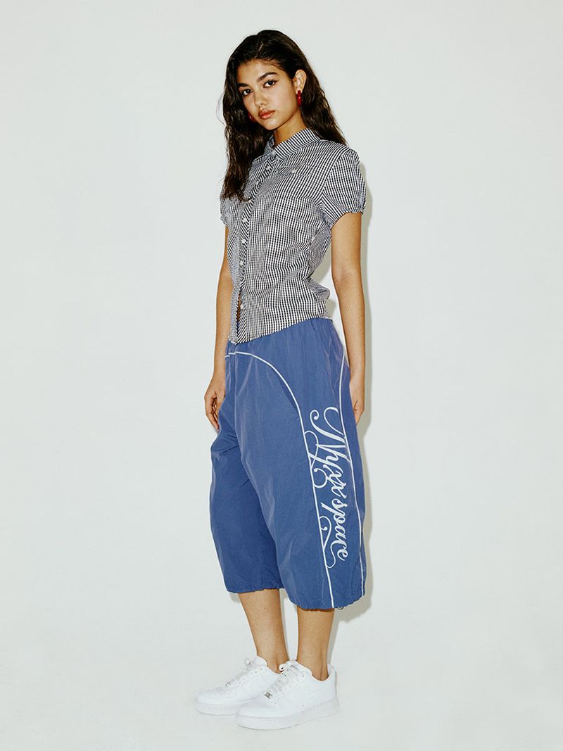 NYXX（エヌワイエックスエックス）の「CHECK BLOUSE NAVY（Tops）」