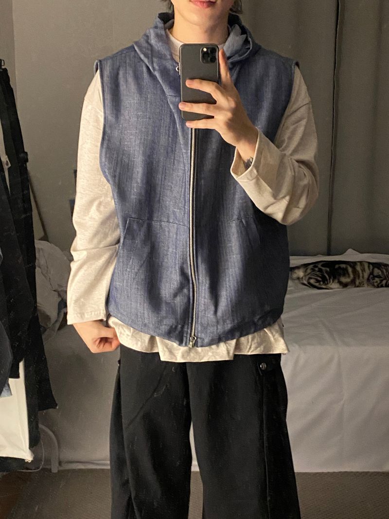 J Denim vest 2C