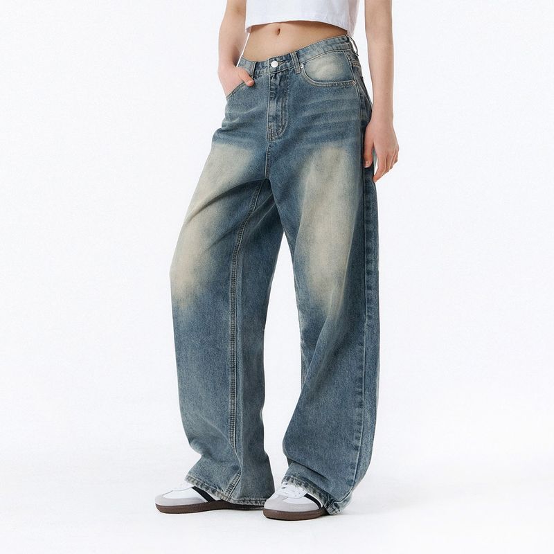 RANDOMOFF（ランダムオフ）の「BTB : SERENO WASHING JEANS [DUSTY BLUE] [UNISEX]（Pants）」