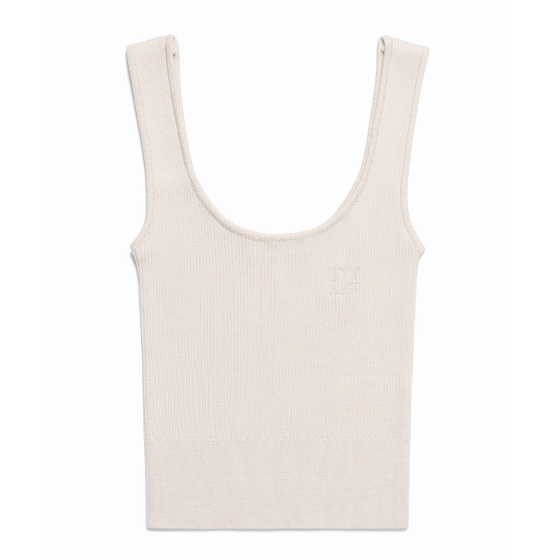 Silky sleeveless - Ivory - TKS001