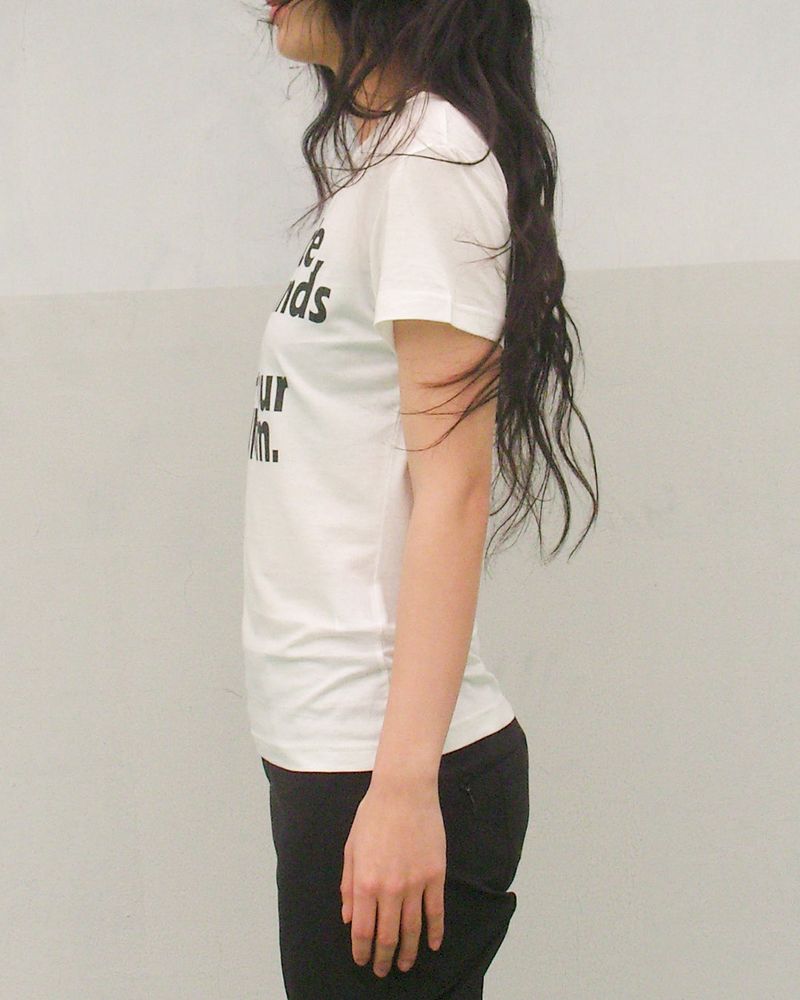 RUDE Half Sleeve T-shirt (WHITE)