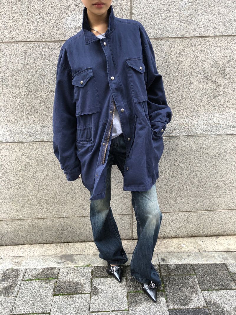 STAR BUTTON FIELD JACKET