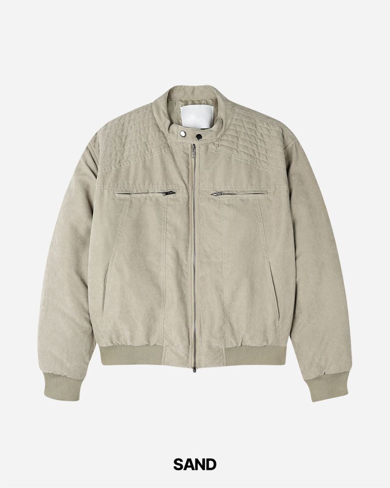 Biker Bomber Padding Jacket