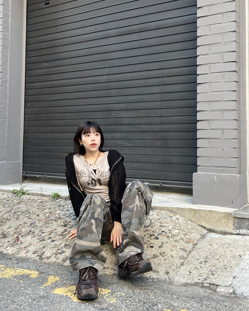 Vintage Camo Cargo Pants
