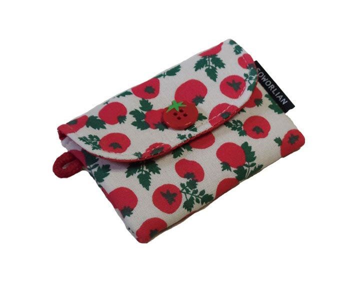 Simple Card wallet _Red Tomato