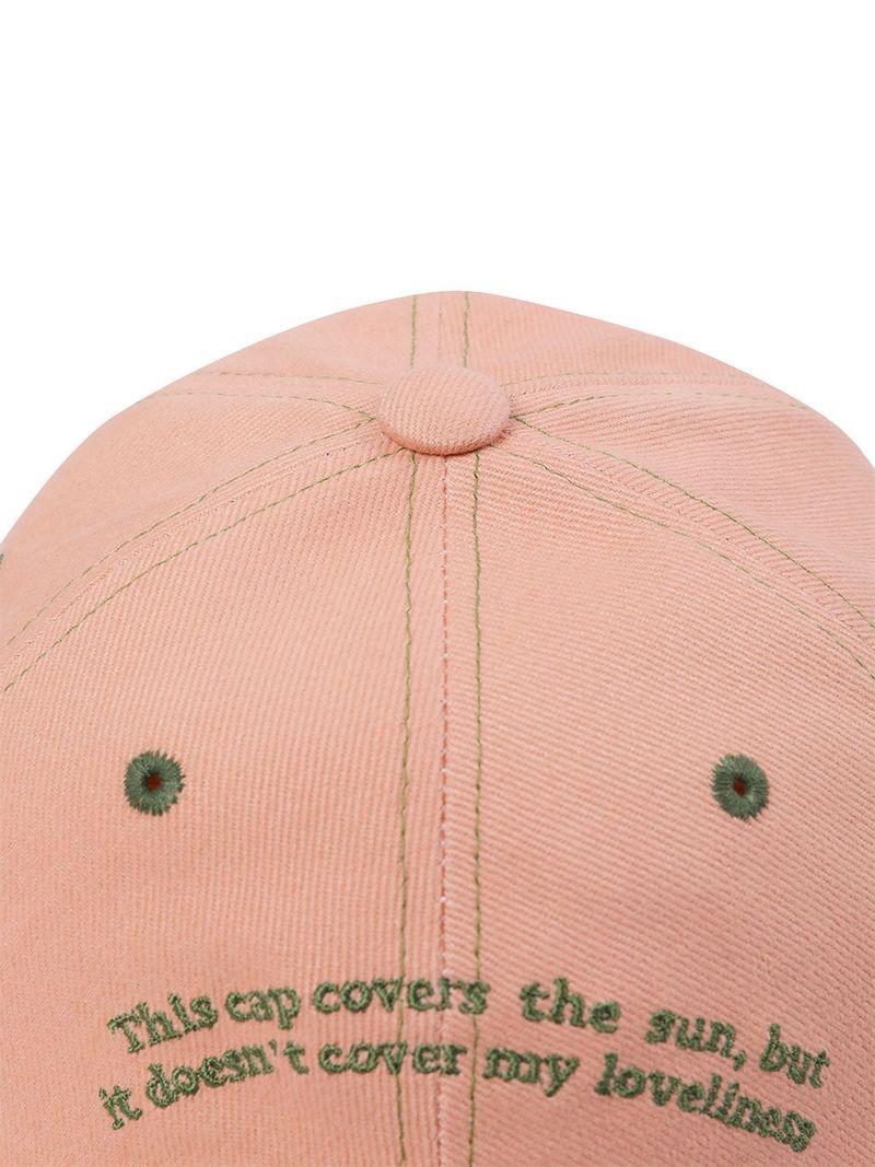 NOT COVER LOVELY BALL CAP - PINK