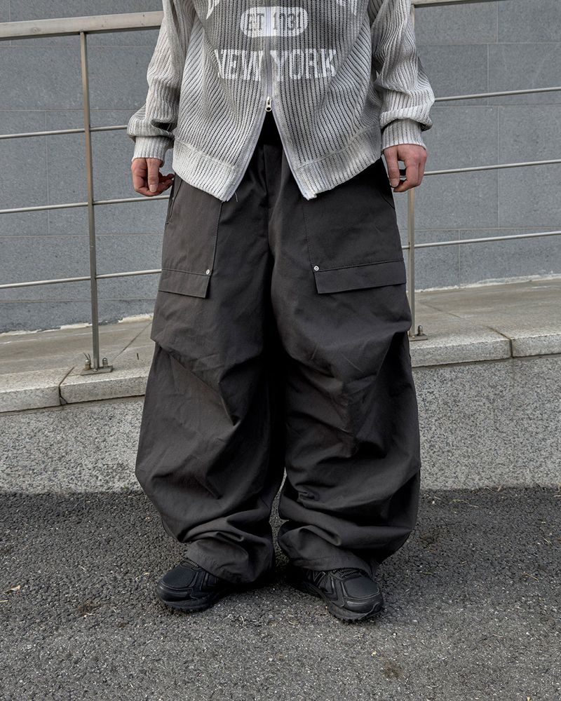 Doblen Rivet Balloon Cotton Pants