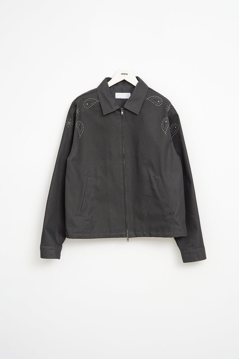 Eta Stud Cotton Jacket (3color)